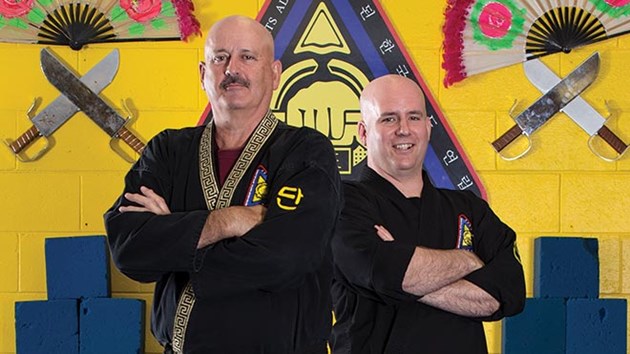 Master Chris Fortin and Chief Master Gerry Fortin